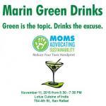 Marin Green Drinks on Nov 11 