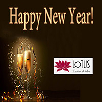 Happy New Year from Lotus Cuisine of India