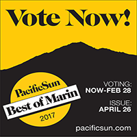 Pacific Sun Best of Marin 2017 Readers' Poll
