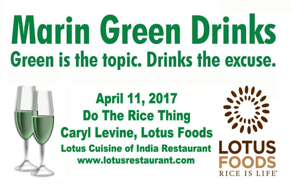 April 11 is the next Marin Green Drinks