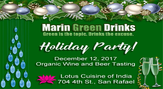 Marin Green Drinks Holiday Party!
