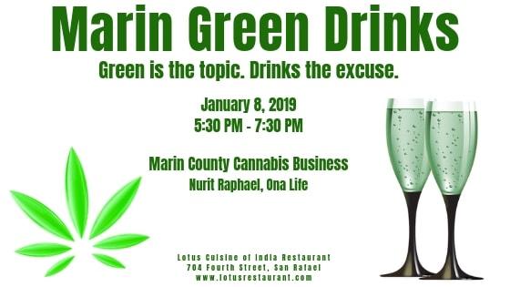 January 8, 2019 Marin Green Drinks