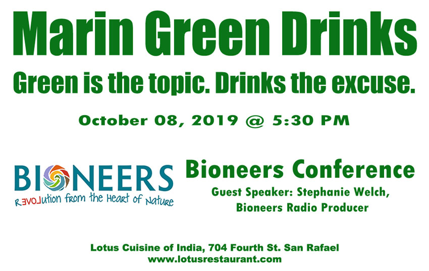 October Marin Green Drinks