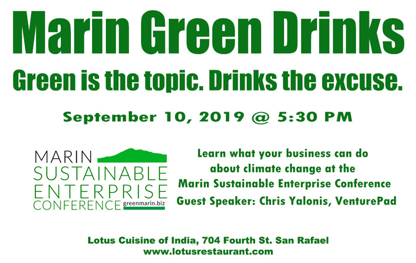 Marin Green Drinks - Climate Change