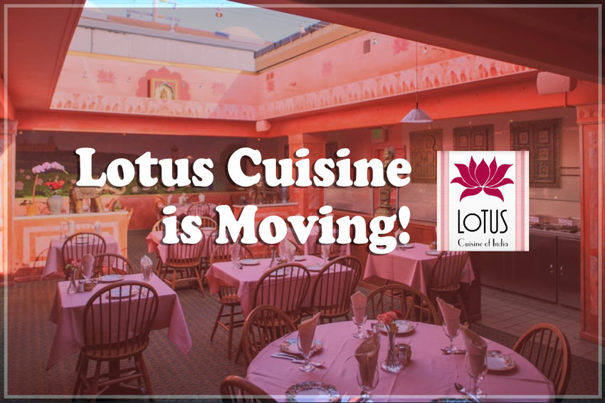 Lotus Cuisine of India - Lotus is Moving