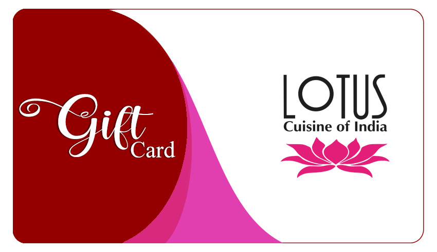 Lotus Cuisine of India - New Lotus Gift Card