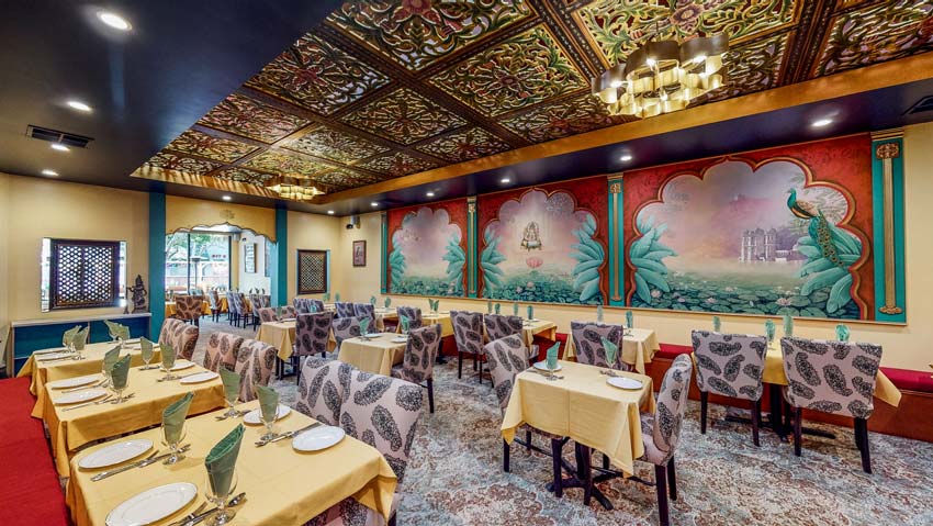 Lotus Cuisine of India - Lotus' restaurant interior 