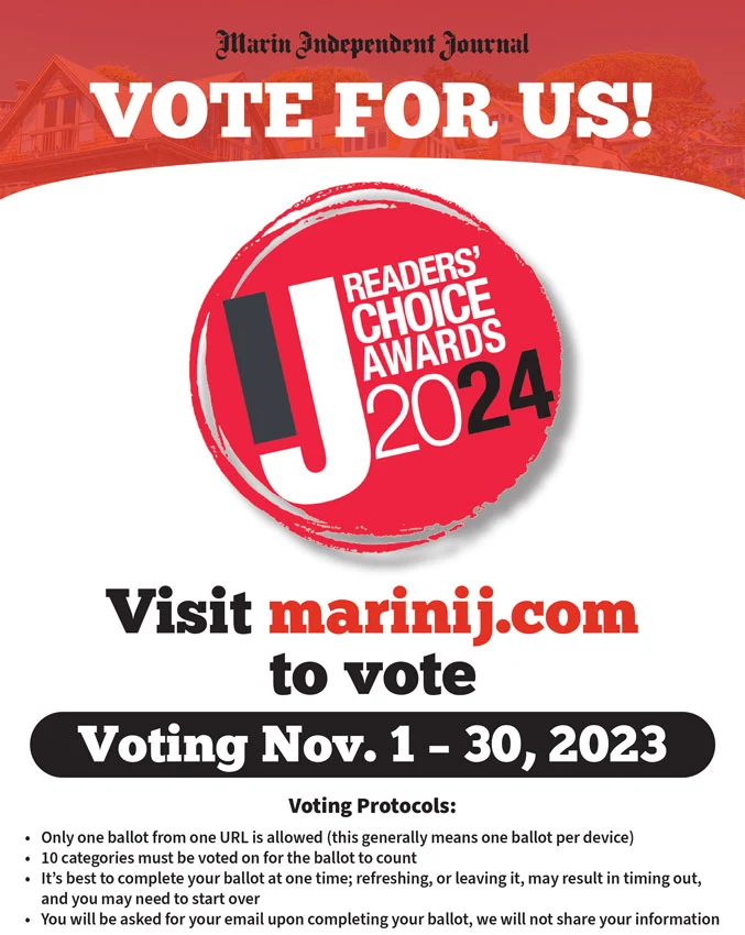 Vote for Lotus in the Marin IJ Readers' Choice Awards 2024 - Flyer